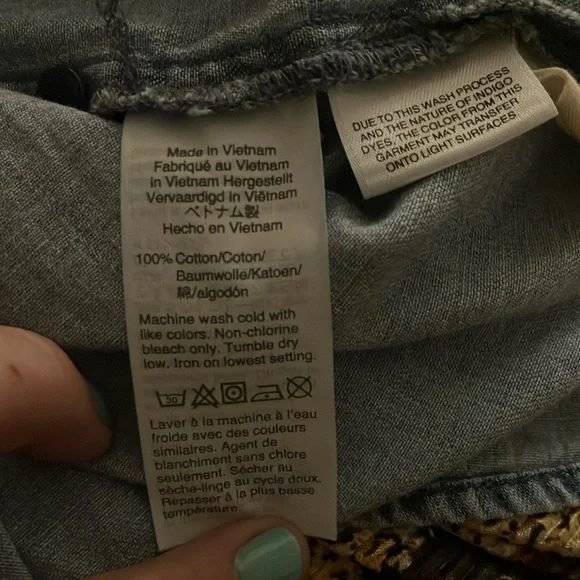 Madewell Light Blue Button-Down Shirt Dress - Picture 8 of 8